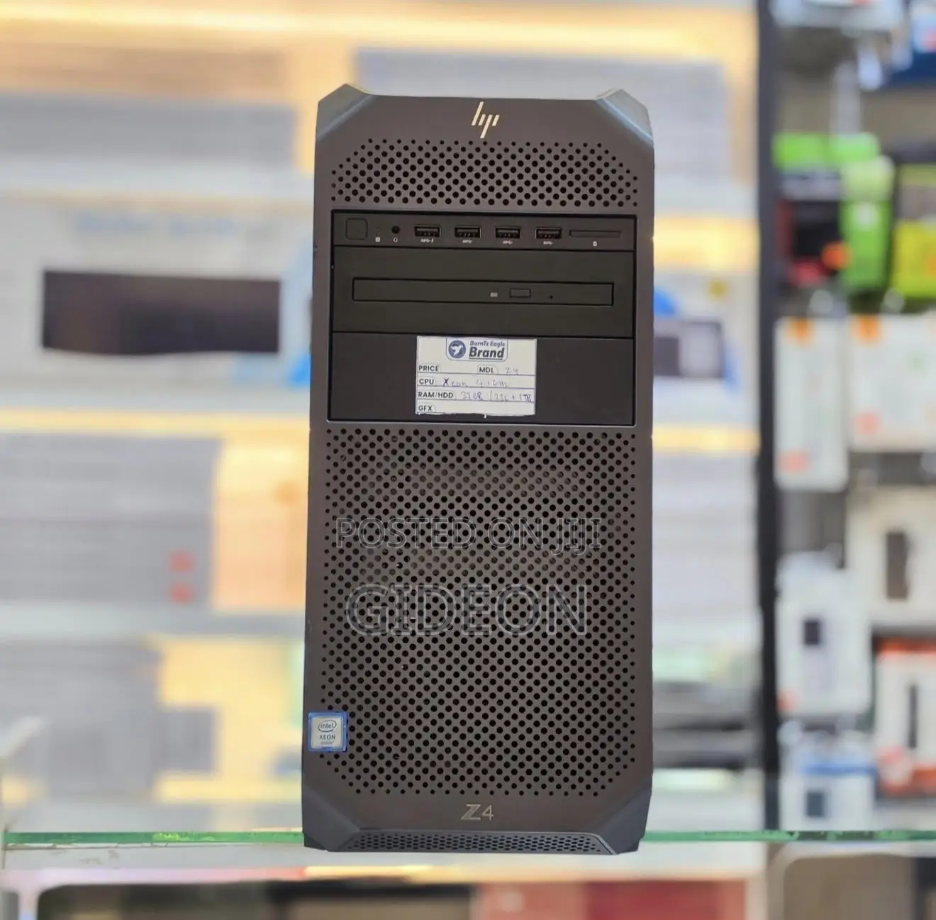 Desktop Computer HP Z4 G4 16GB Intel Xeon HDD+SSD 1T