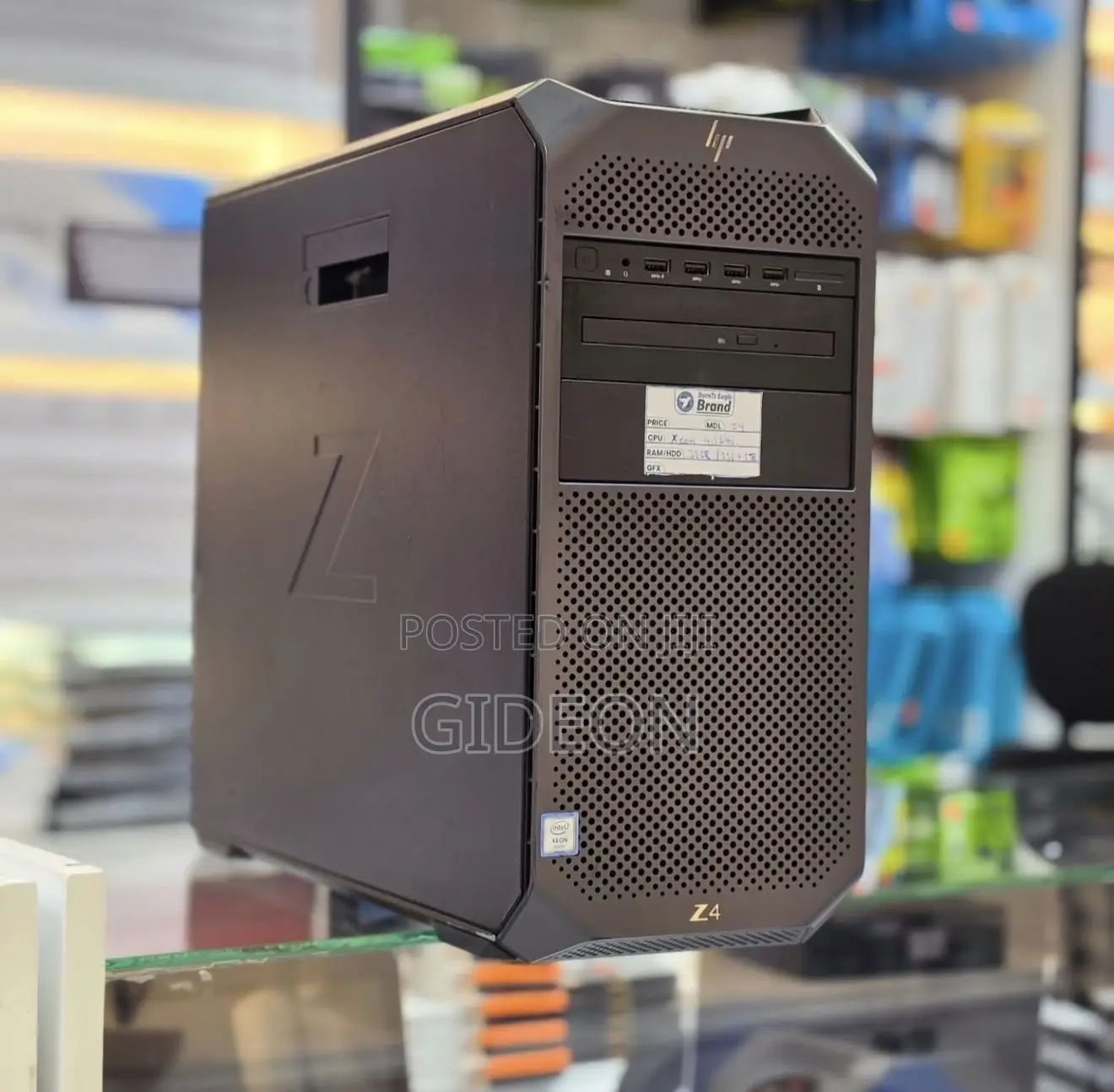 Desktop Computer HP Z4 G4 16GB Intel Xeon HDD+SSD 1T