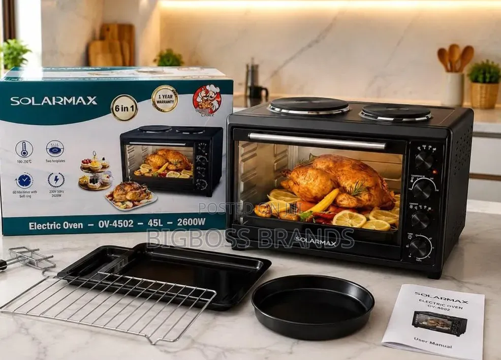 Solarmax Oven 45 Liters Mafiga Juu