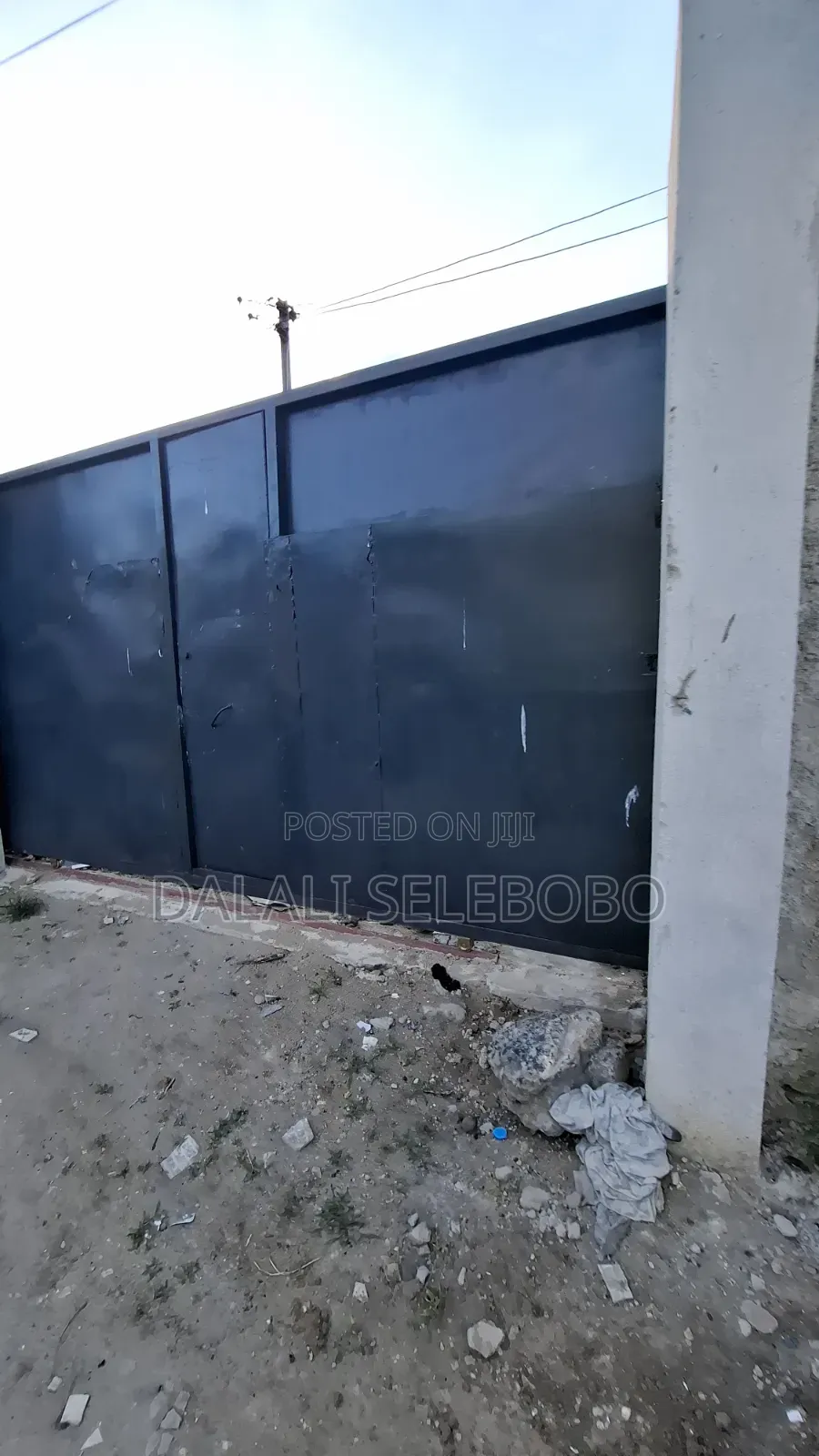 Plot Fenced Rented at Sinza Vatcan Garage Nice