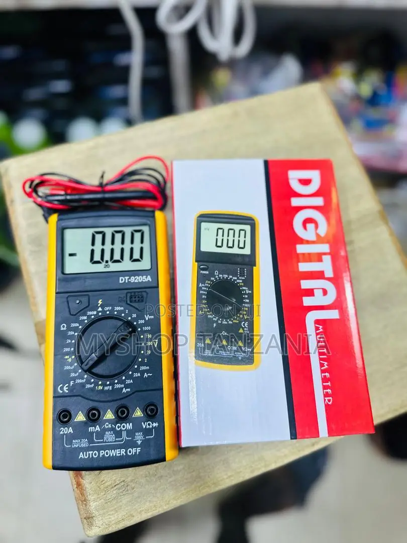 Digital Multimeter for Voltage, Current and Resistance Testing