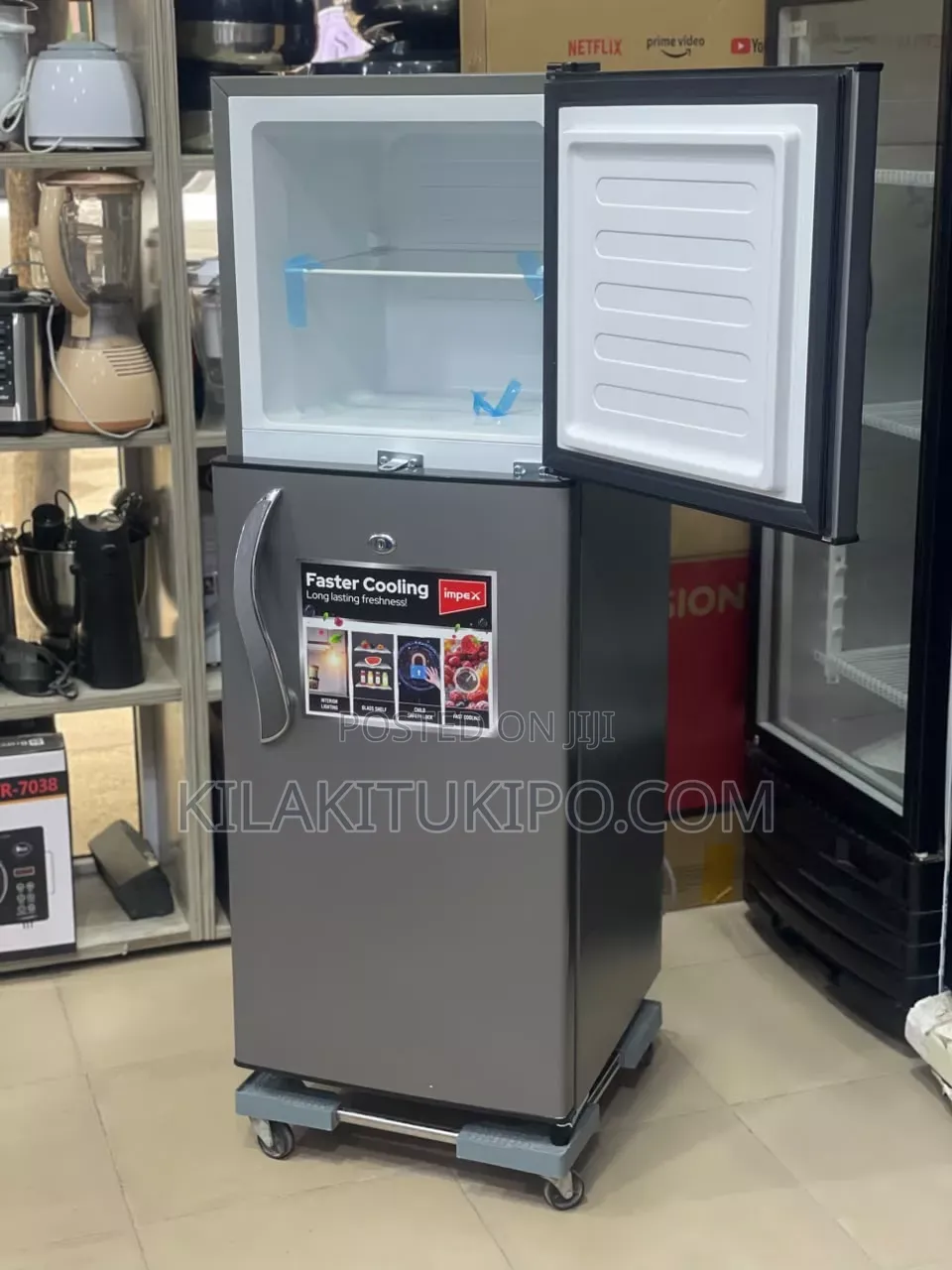 Impex Fridge Top Freezer Capacity 138l