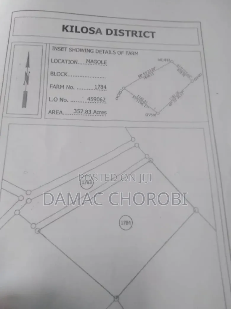 Farm for Sale Location Mvomero Iringa Road