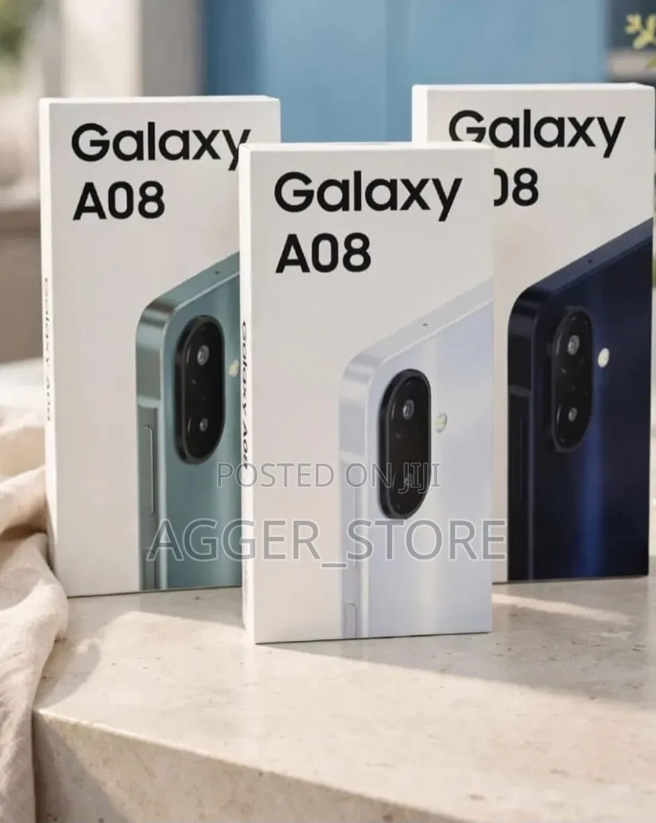 New Samsung Galaxy A08 64 GB Black
