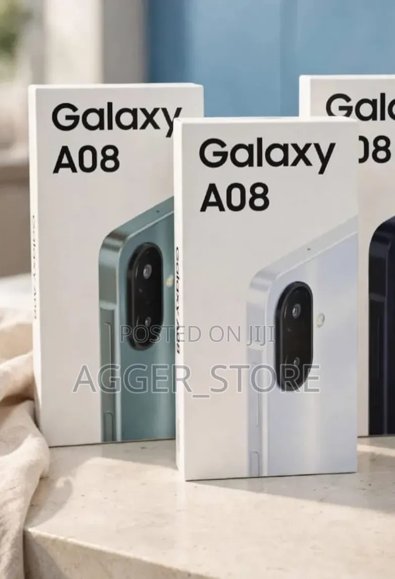 New Samsung Galaxy A08 64 GB Black