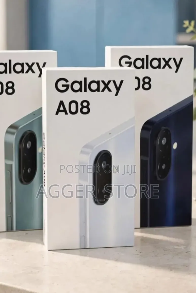 New Samsung Galaxy A08 128 GB Black