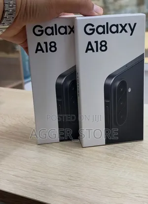 New Samsung Galaxy A18 128 GB Black