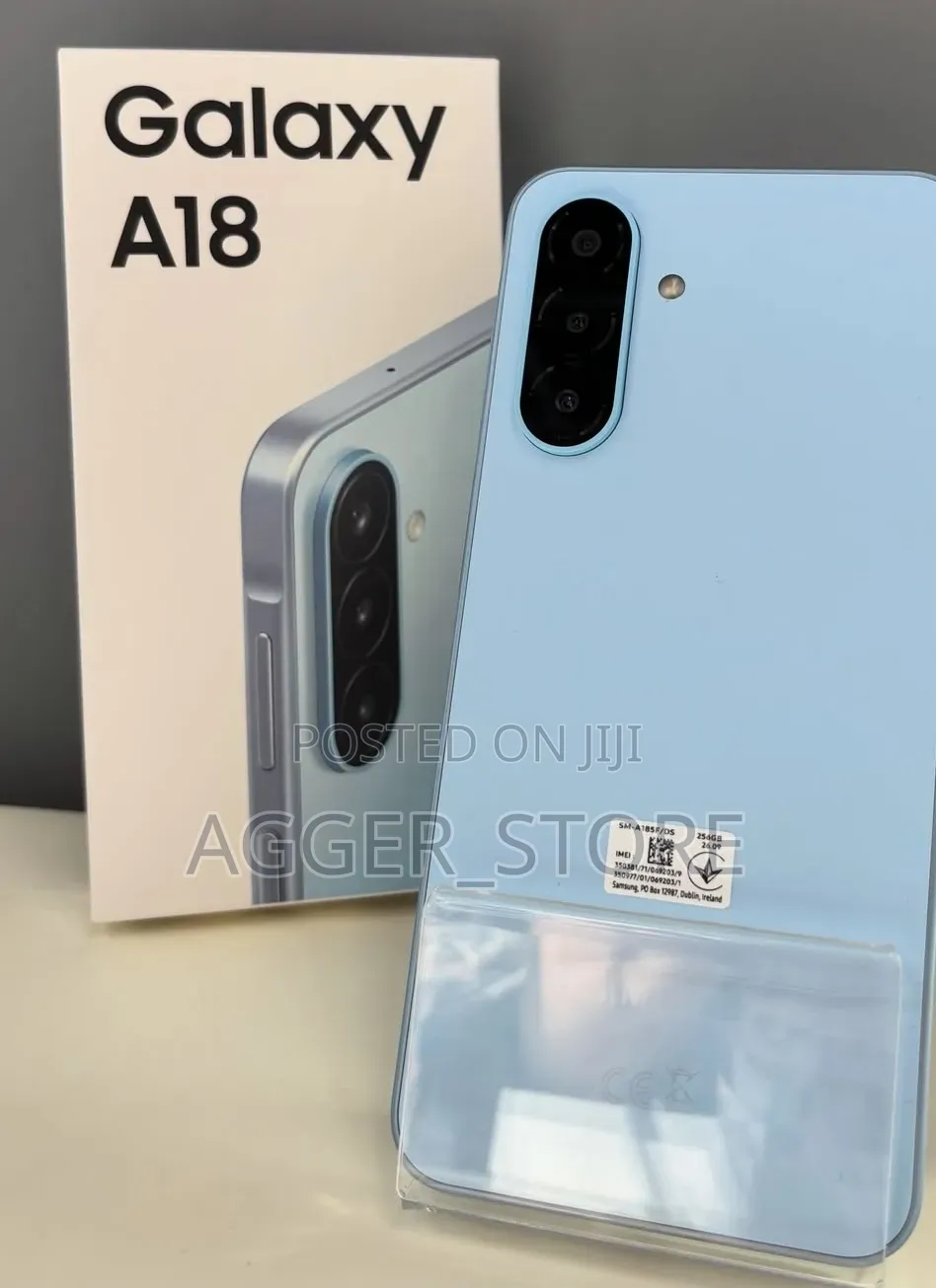 New Samsung Galaxy A18 128 GB Black