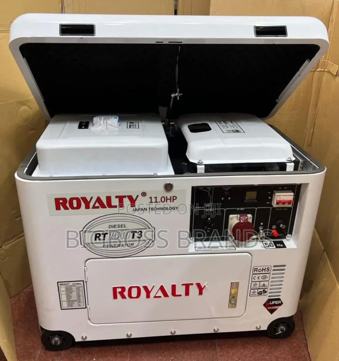Royality
Diesel Generator RT 7500 T3 3phase Kv 7.5
Ina Remote