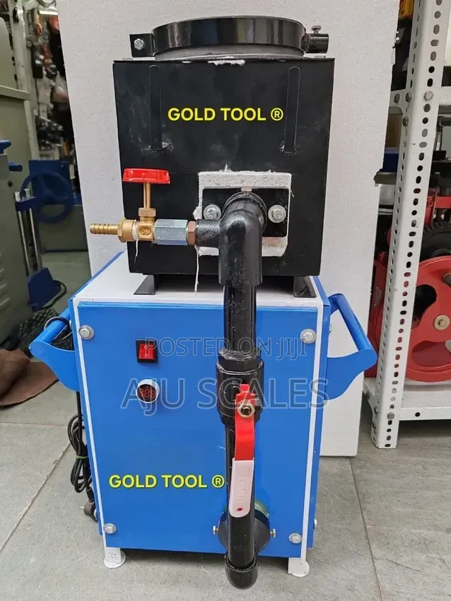 Air and Gas Powered Gold Melting Furnace (Jiko La Gas La Dhahabu)