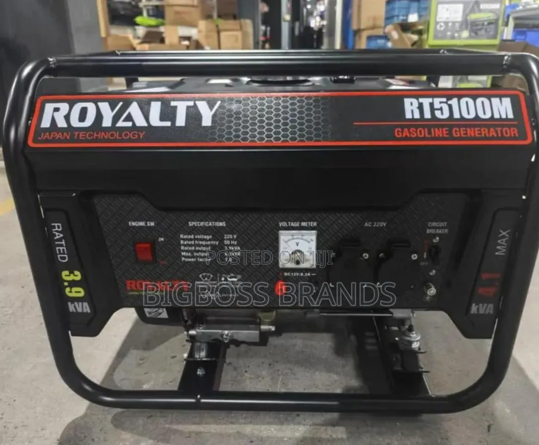Royalty Generator Kick Only RT5100M
Kv 3.9 Maxmum 4.1kv