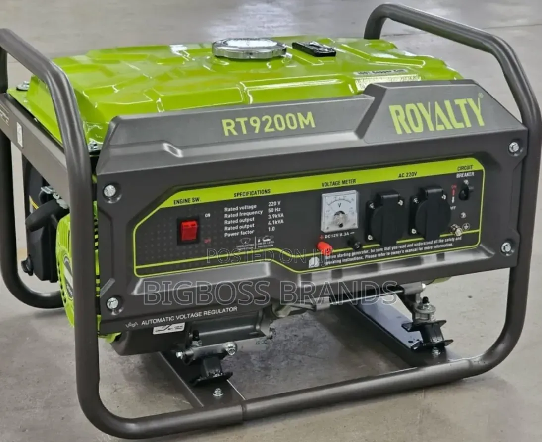 Royality Generator Kick /Pull Only RT9200M
Kv 3.9 Maxmum Kv 4.1