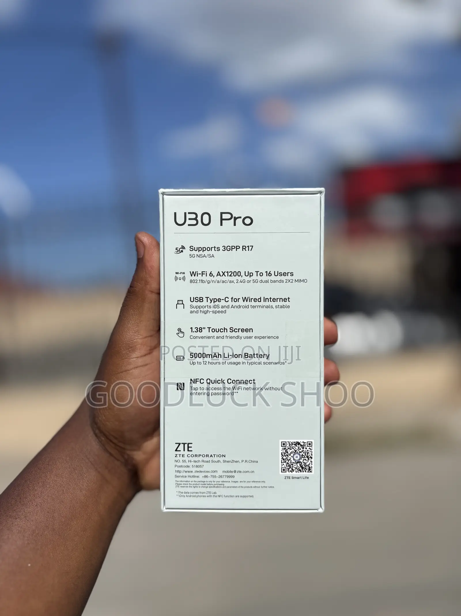 ZTE U30 Pro (Model: MU5358) Pocket Size Wifi