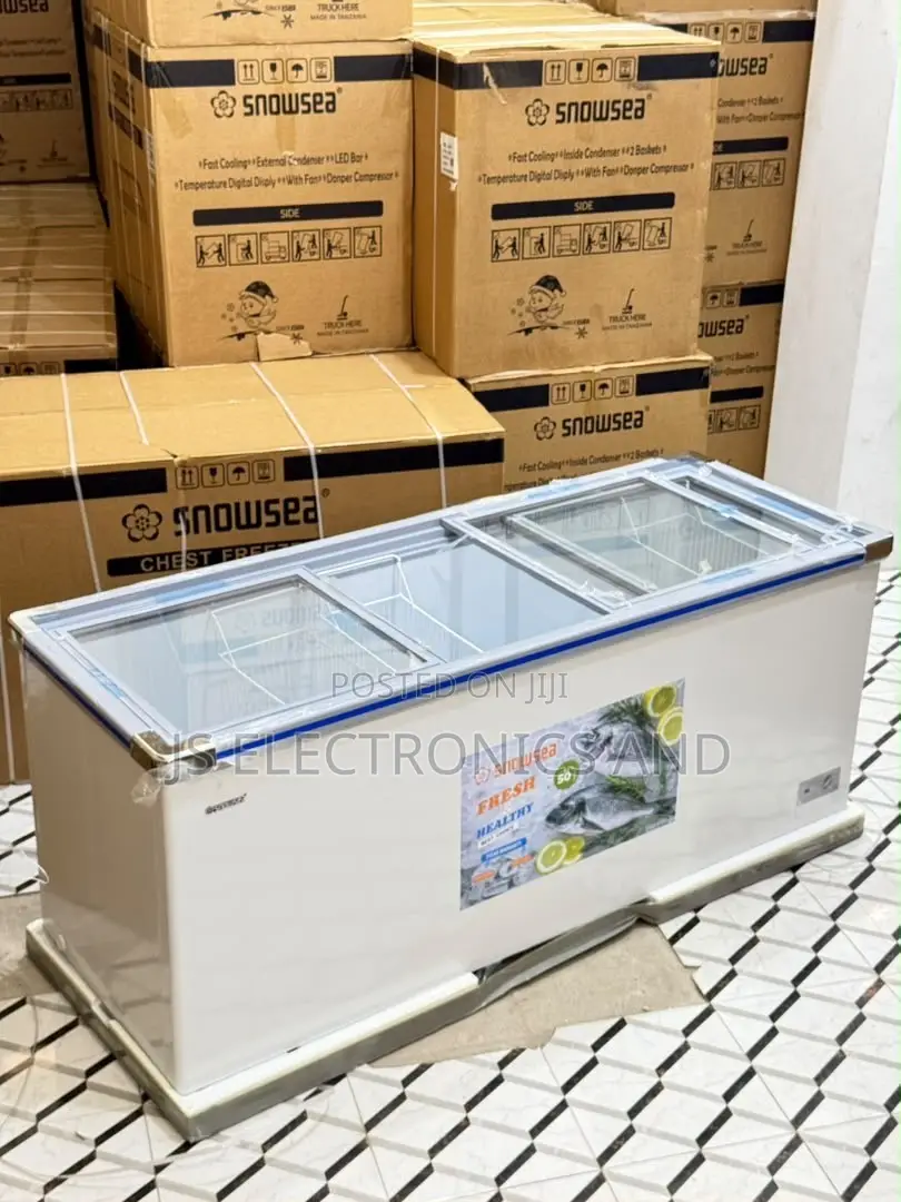 Snowsea Freezer Display 600L Sliding Door Glass
