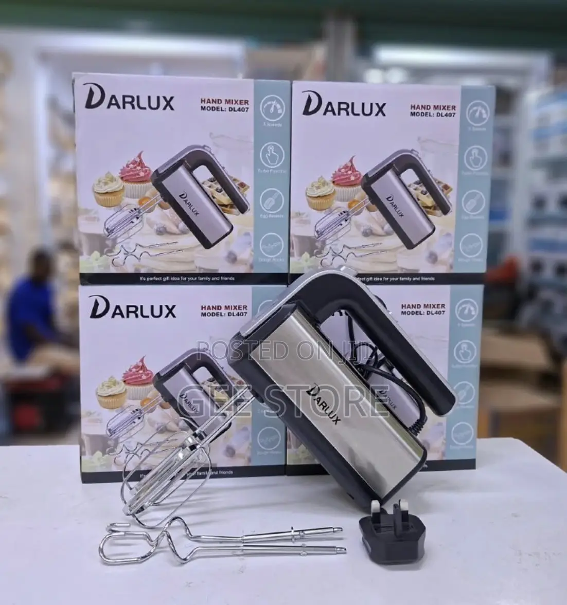 Darlux Hand Mixer (Model: DL407)