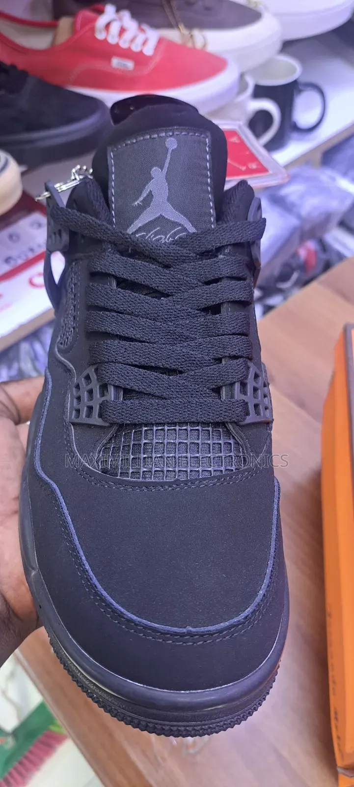 Bike All Black Rubber Shoes