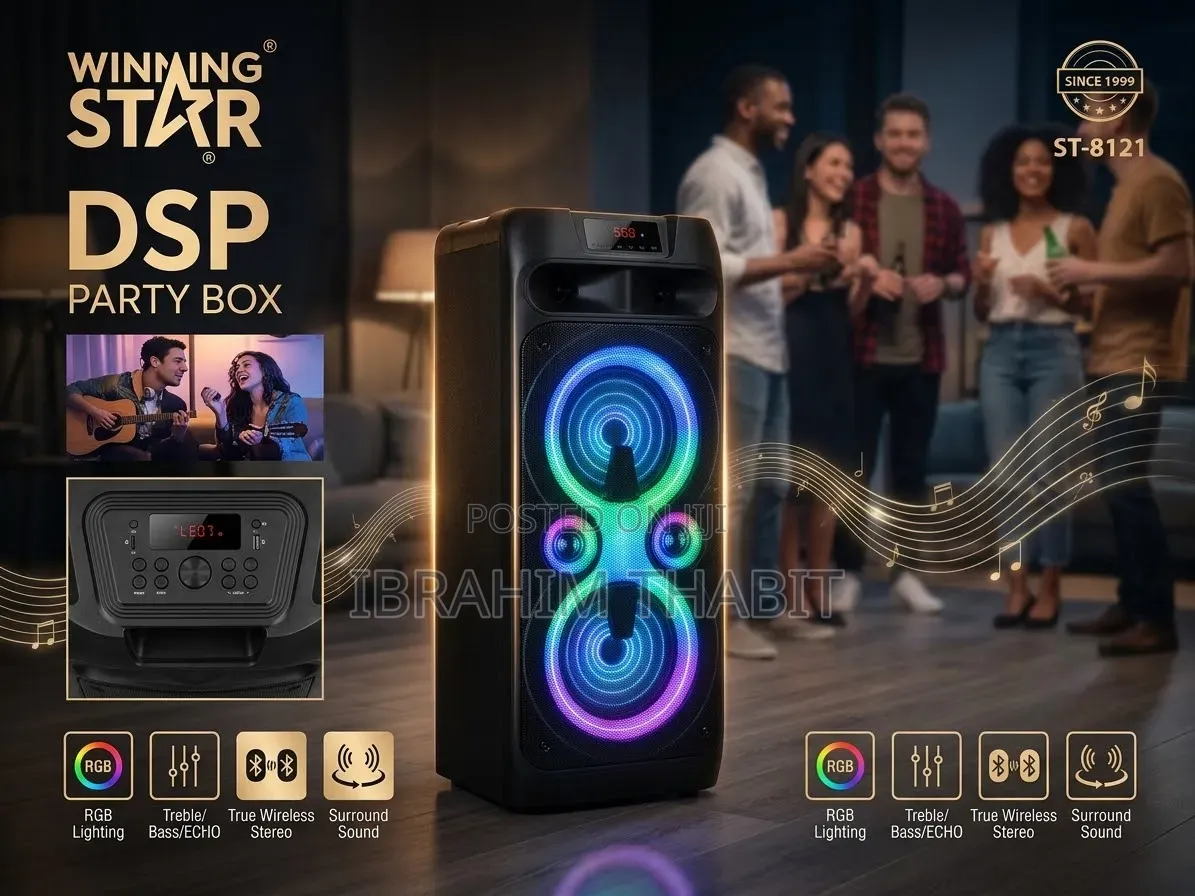 Winning Star Boom Box Speaker