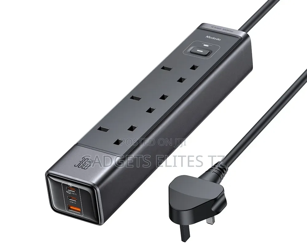 McDodo PowerDock 6-in-1 30W GaN Power Strip