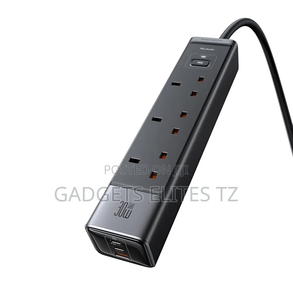 McDodo PowerDock 6-in-1 30W GaN Power Strip