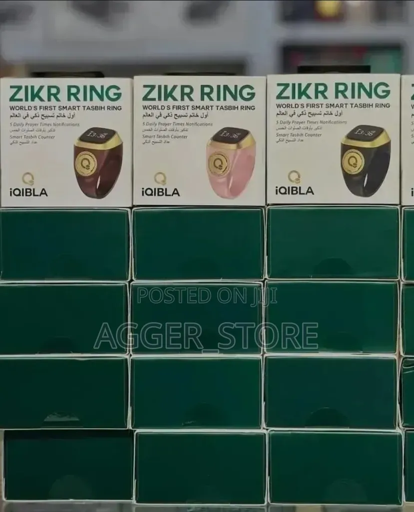 iQibla Zikr Ring Smart Digital Tasbih Counters