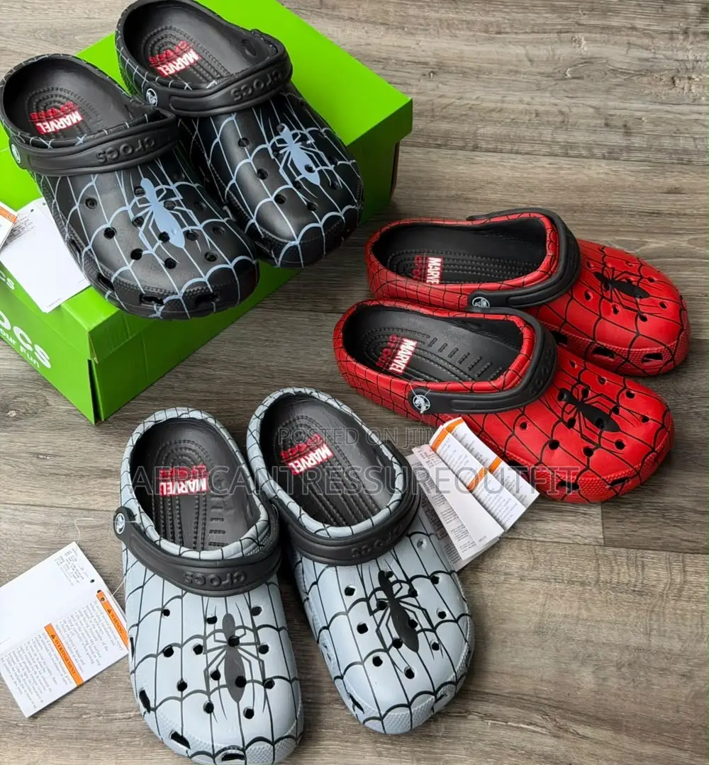 Spiderman Crocs Quality Collection Available | Buy Now