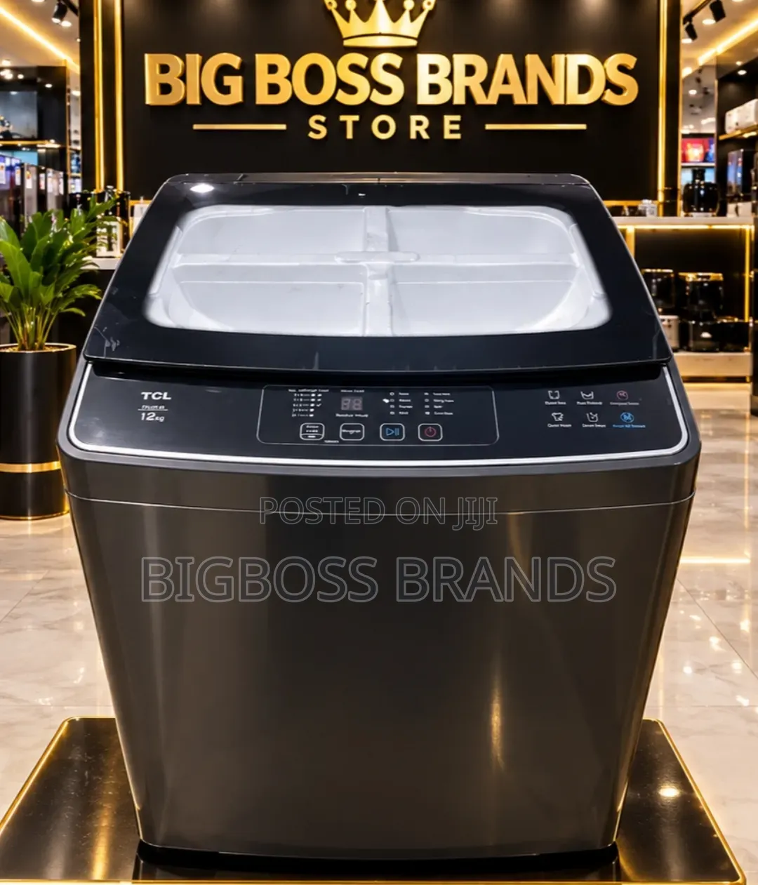 TCL Top Load Washing Machine Automatic 
(F312TLG)12Kg
