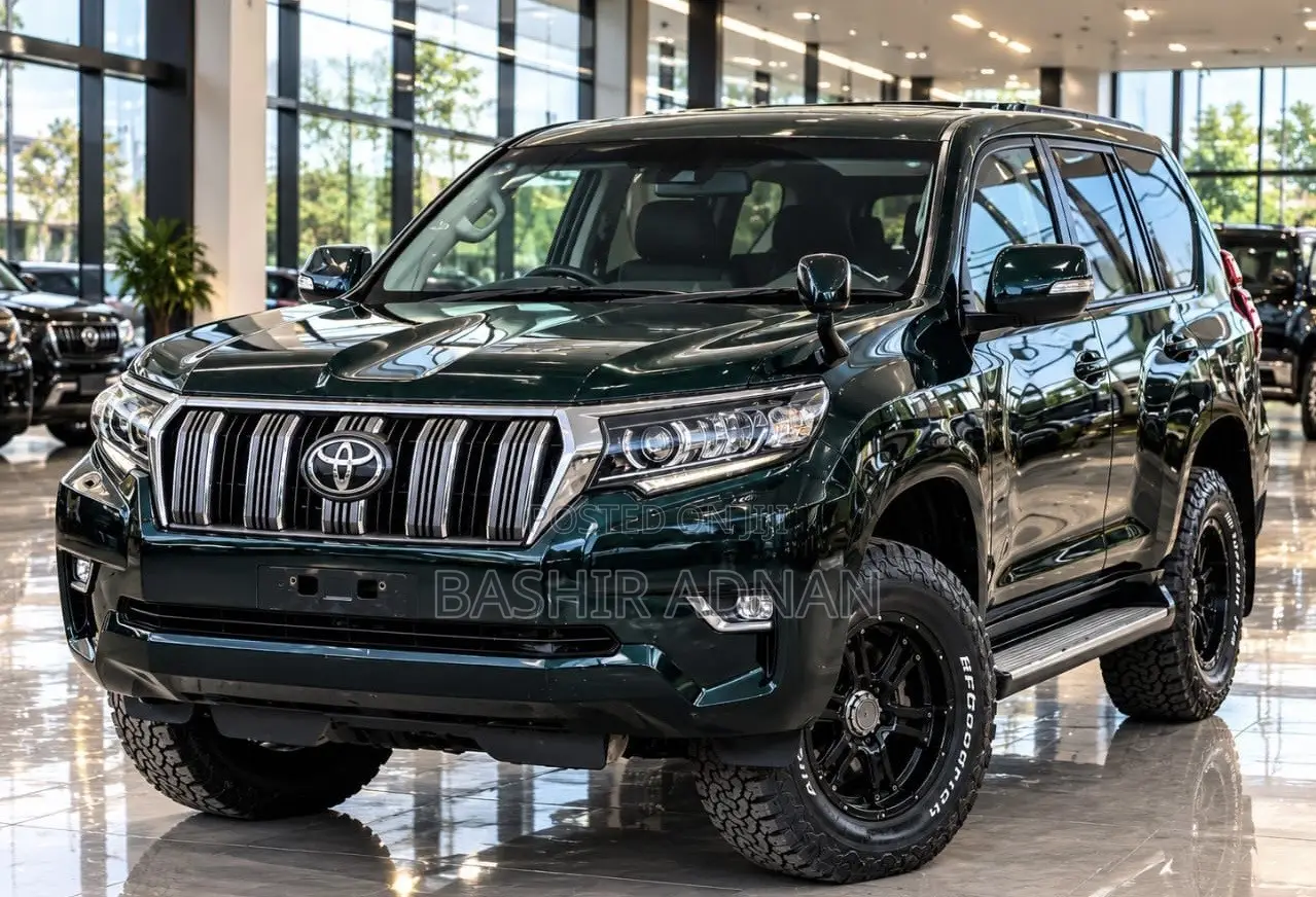 Toyota Land Cruiser Prado 2.8 2017 Green