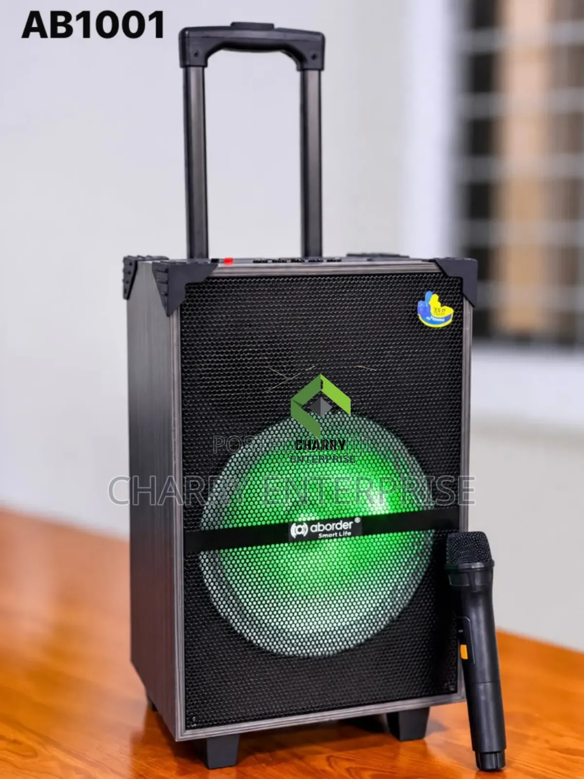ABORDER Rechargeable SPEAKER
10 Inch Speaker With 1 Mic MODEL AB1001BT
