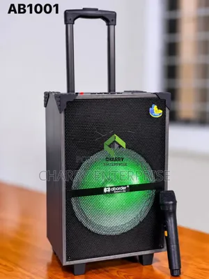 ABORDER Rechargeable SPEAKER
10 Inch Speaker With 1 Mic MODEL AB1001BT