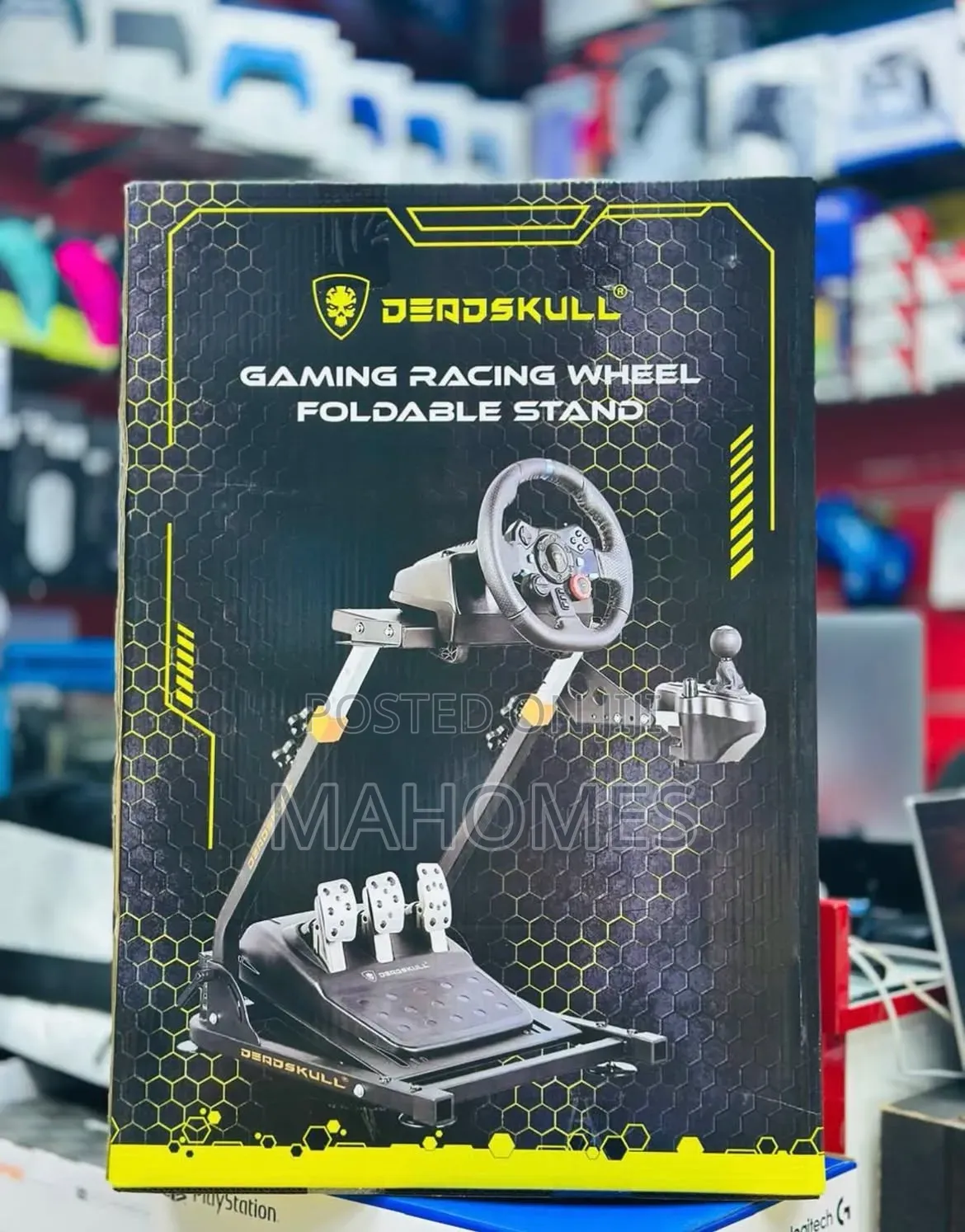 DeadSkull Foldable Racing Stand for Logitech G29