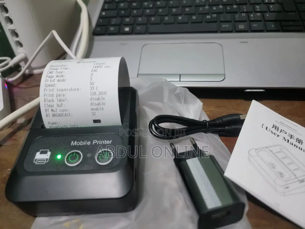 Portable Bluetooth Thermal Printer