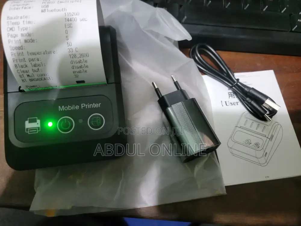 Portable Bluetooth Thermal Printer