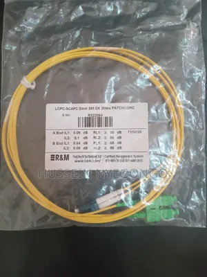 Single Mode Fiber Optical Patchcord