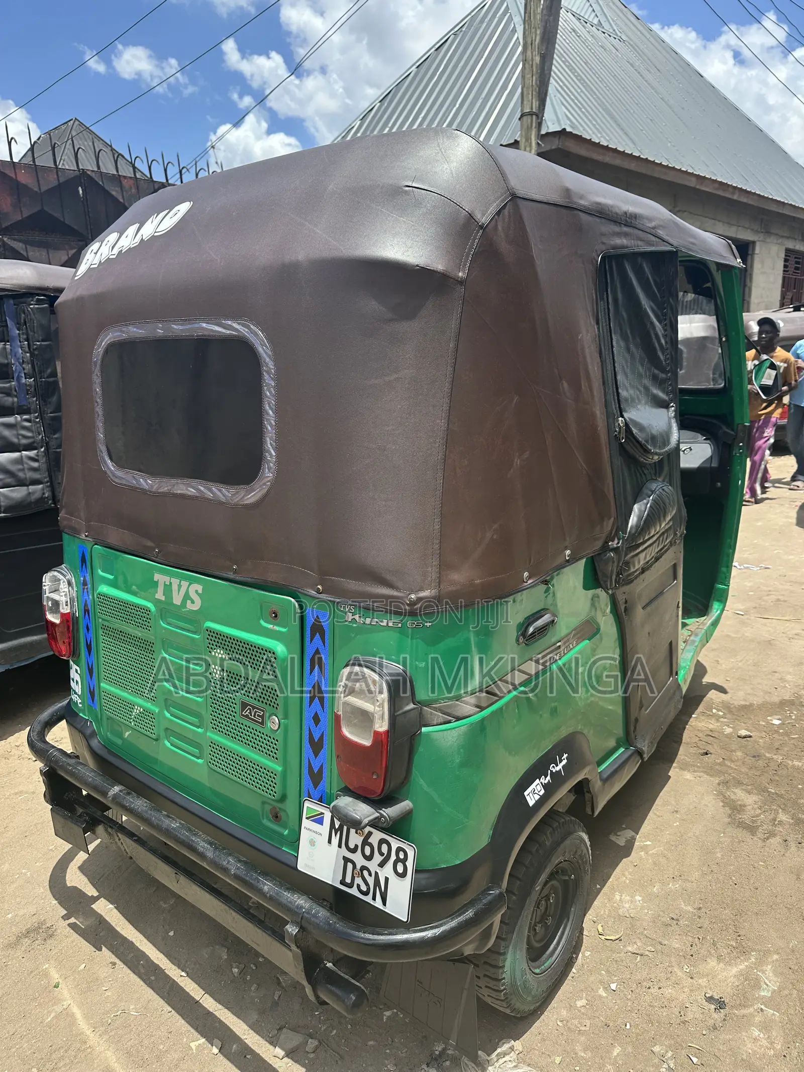 TVS King Deluxe Plus iTouch Start 2023 Green
