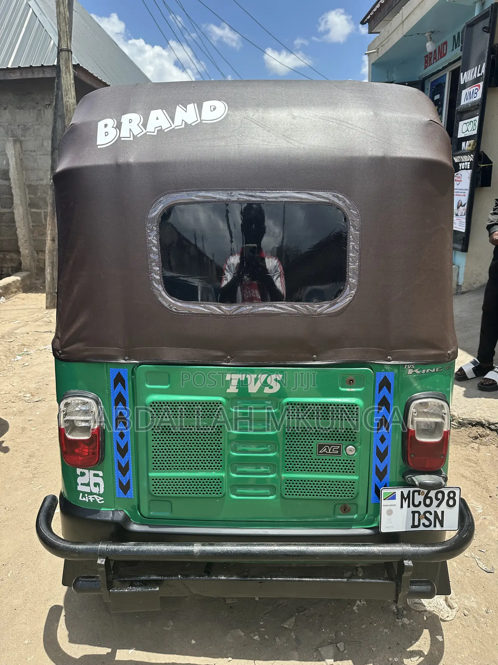 TVS King Deluxe Plus iTouch Start 2023 Green