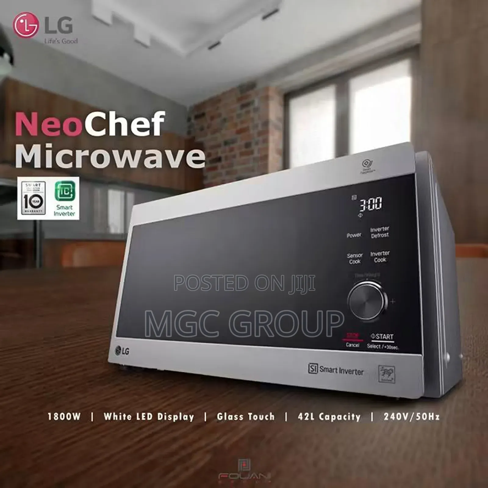 LG 42L NeoChef Grill Microwave Oven.