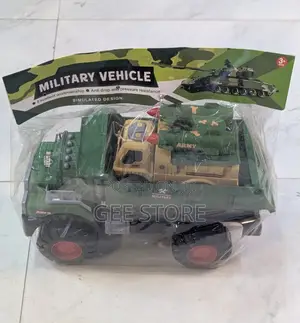 Military Vehicle Toy Set