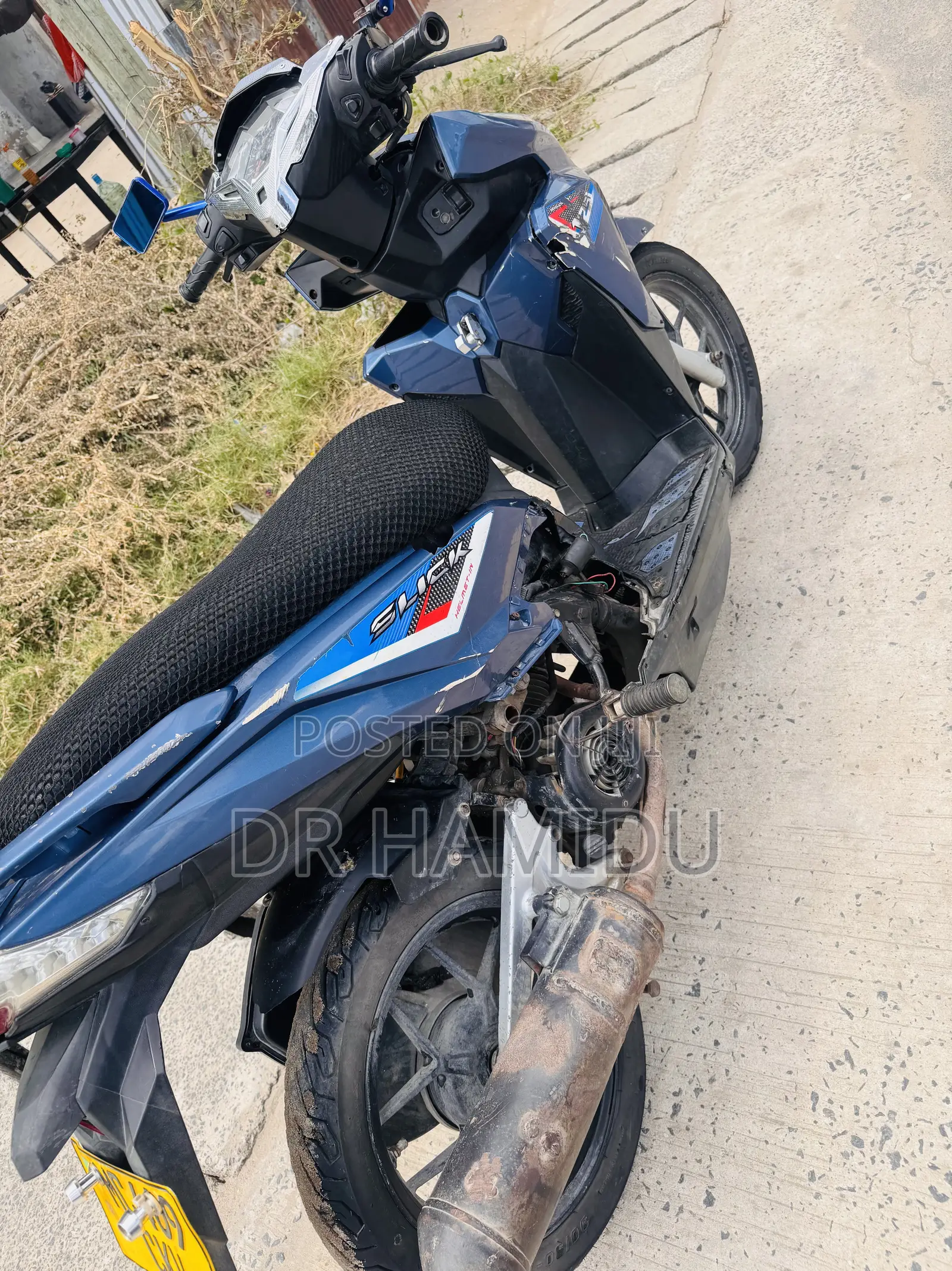 Motorcycle 2022 Blue