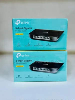 TP-Link TL-SG1005D 5-Port Gigabit Switch – Desktop Network Switch