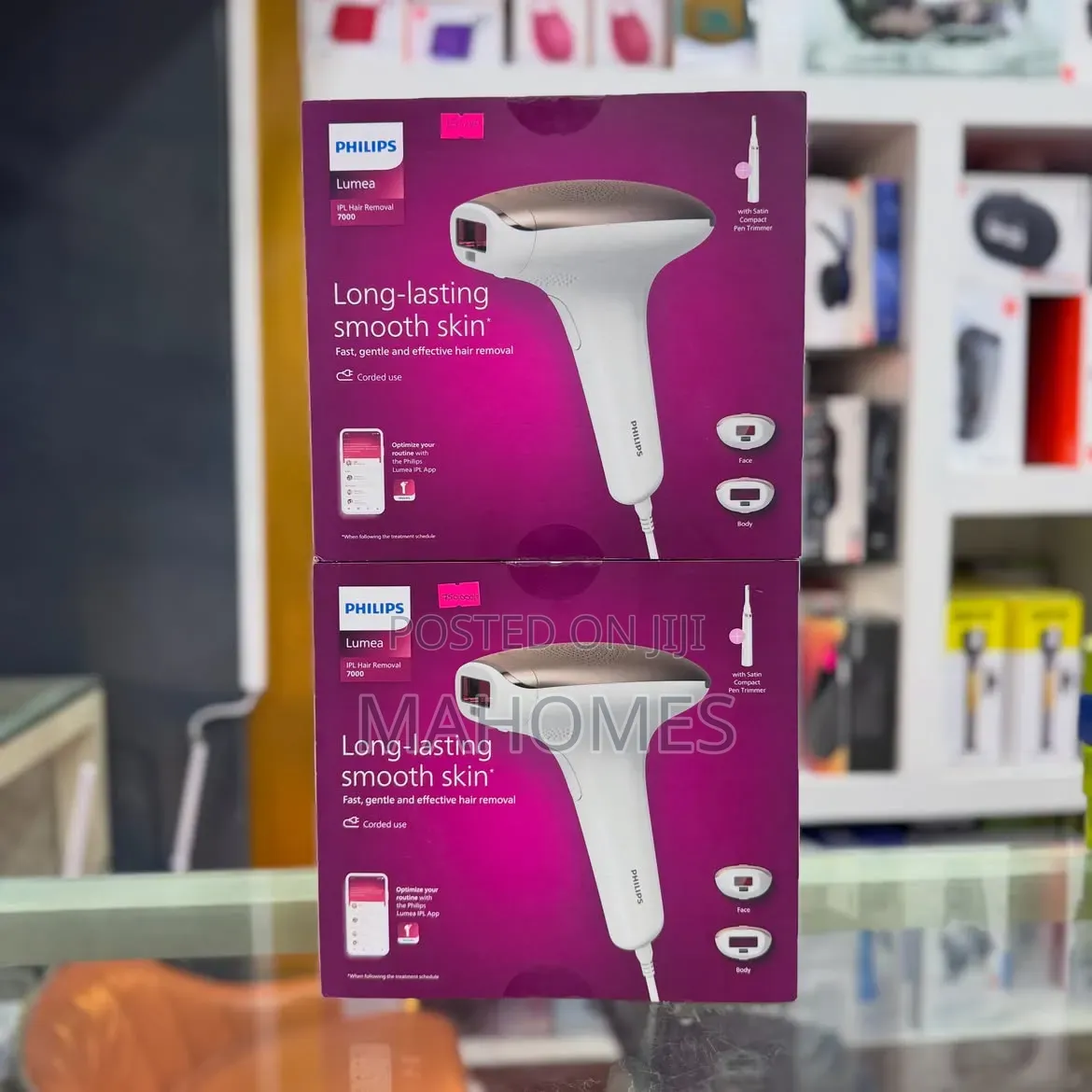 PHILIPS LUMEA IPL Hair Removal 7000 Series Long-Lasting Smooth Skin
