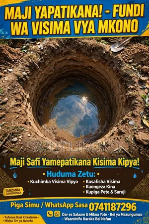 Wachimbaj Kisima Cha Maji Safi Na Salam