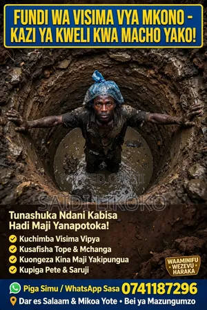 Wachimbaj Kisima Cha Maji Safi Na Salam