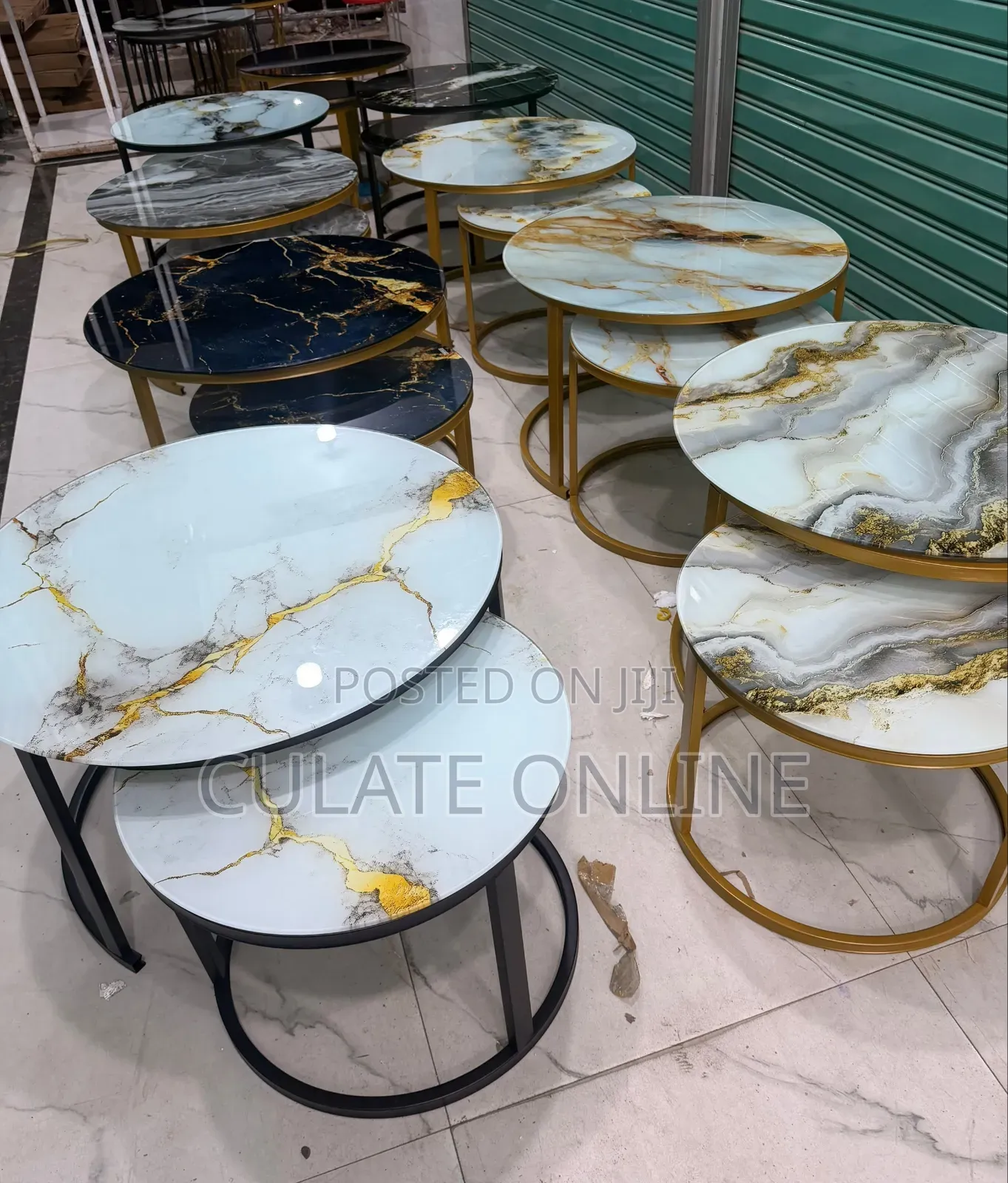 2pcs Coffee Table Set