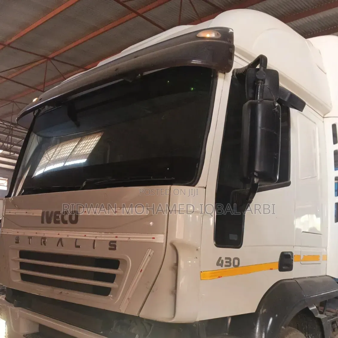 Complete Semi Truck and Trailer
