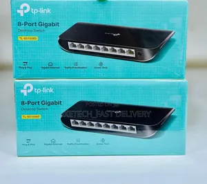 TP-Link TL-SG1008D 8-Port Gigabit Switch – Desktop Network Switch
