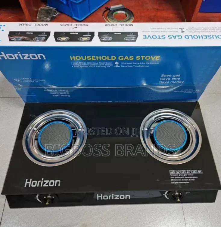 Horizon Glass Gas Stove [2 Burners]