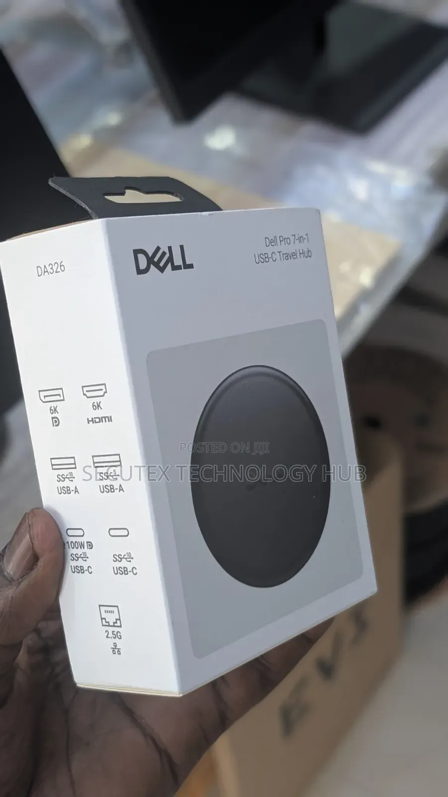Dell Pro 7-in-1 USB-C Travel Hub DA326