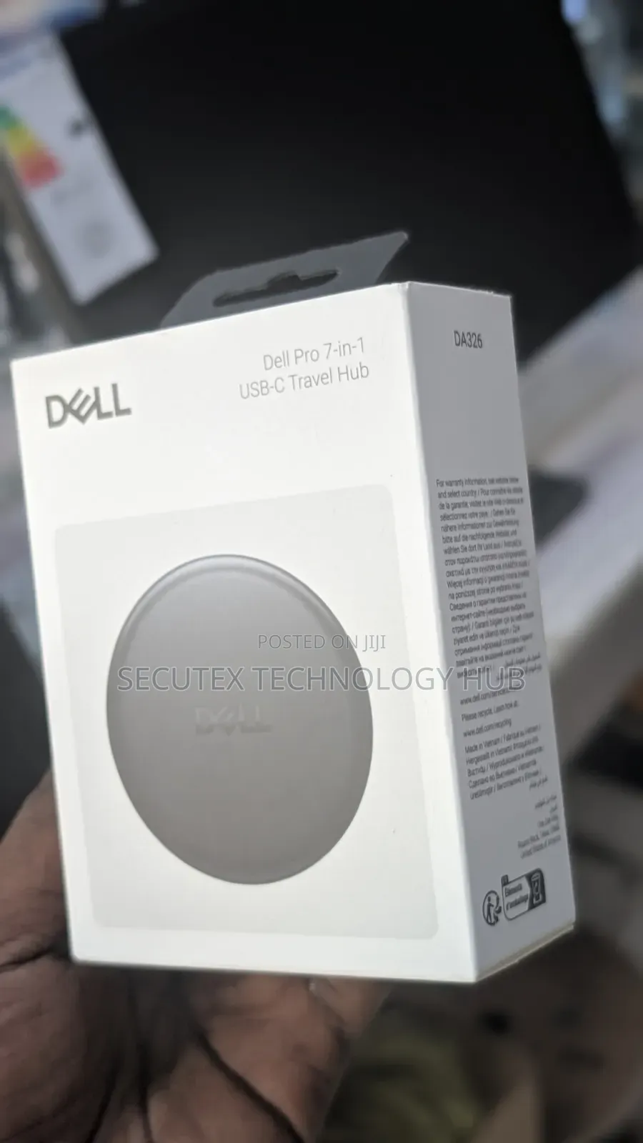 Dell Pro 7-in-1 USB-C Travel Hub DA326