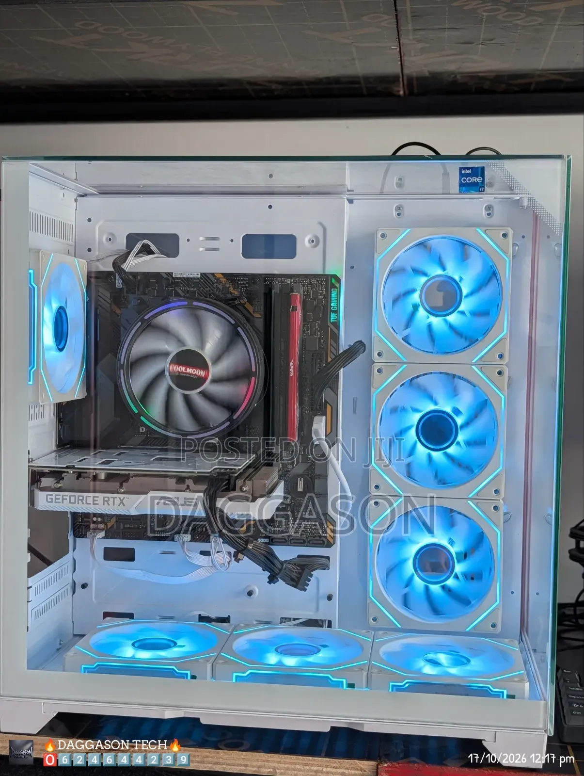 New Desktop Computer MSI Gaming 24 6QE 4K 16GB Intel Core i7 SSD 512GB