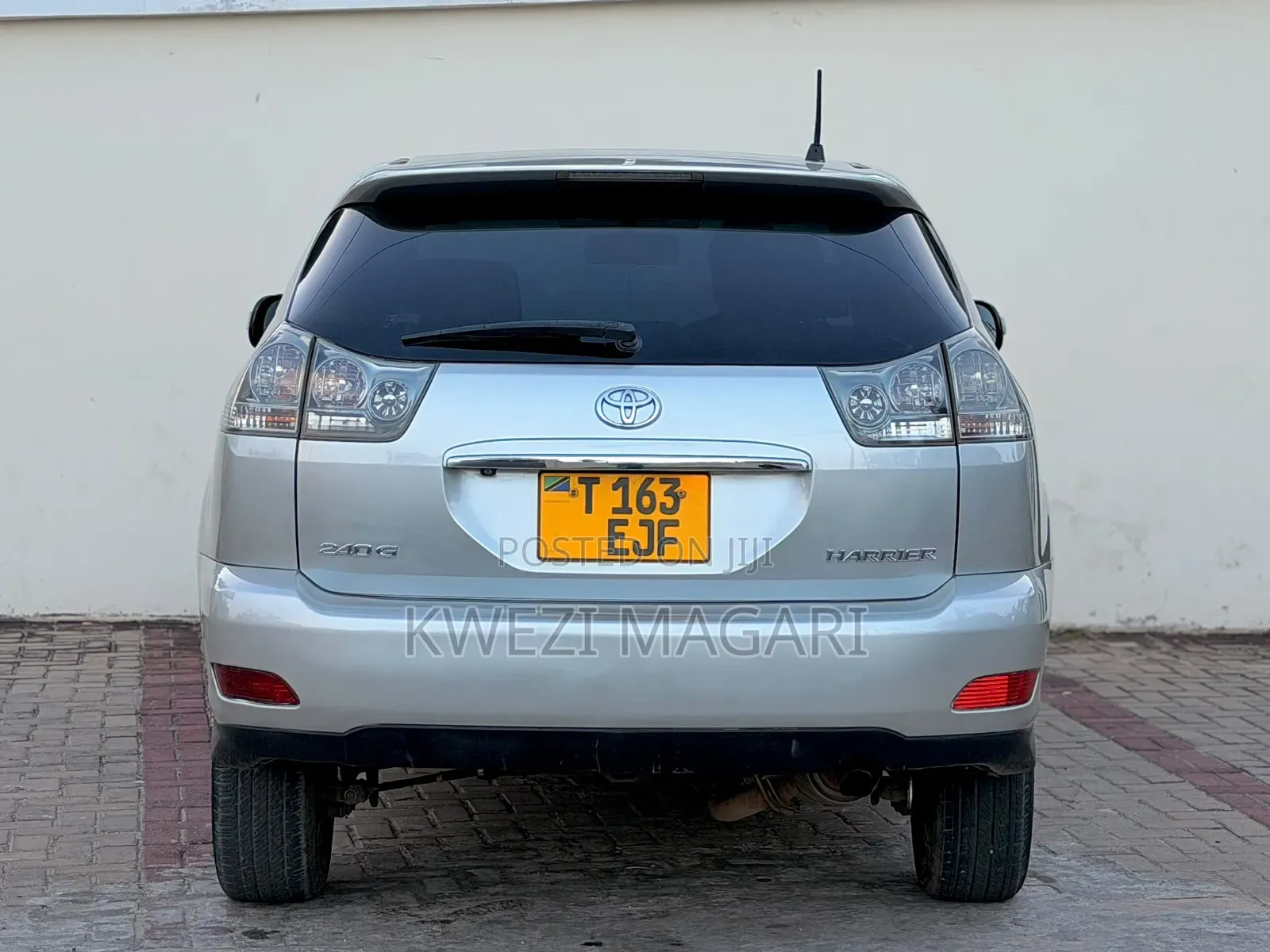Toyota Harrier 2007 Silver